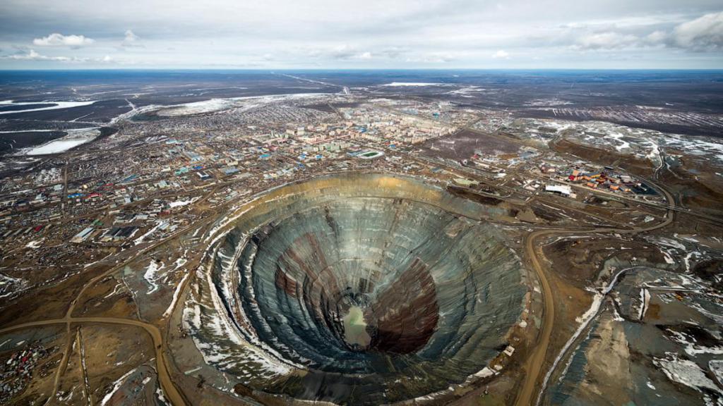 Якутское алмазное месторождение "Мир"