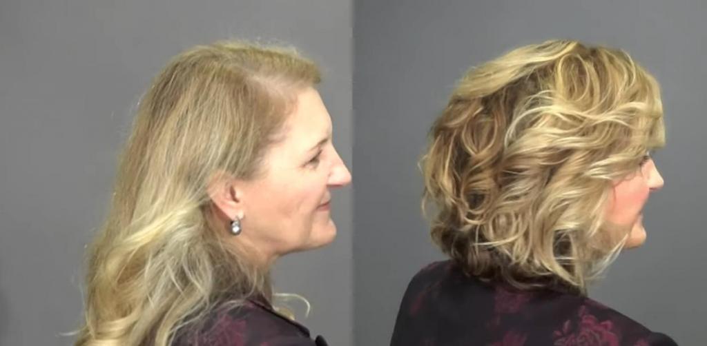 Женщина носила одну и ту же длину волос 40 лет. Наконец-то она решилась на перемены