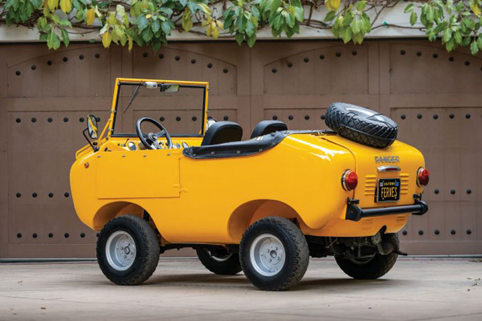 Микро-внедорожник Ferves Ranger 1966 года - кузен Fiat 500: гениальная идея великого Карло Феррари