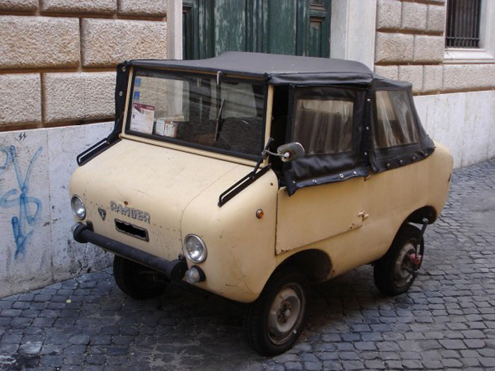 Микро-внедорожник Ferves Ranger 1966 года - кузен Fiat 500: гениальная идея великого Карло Феррари