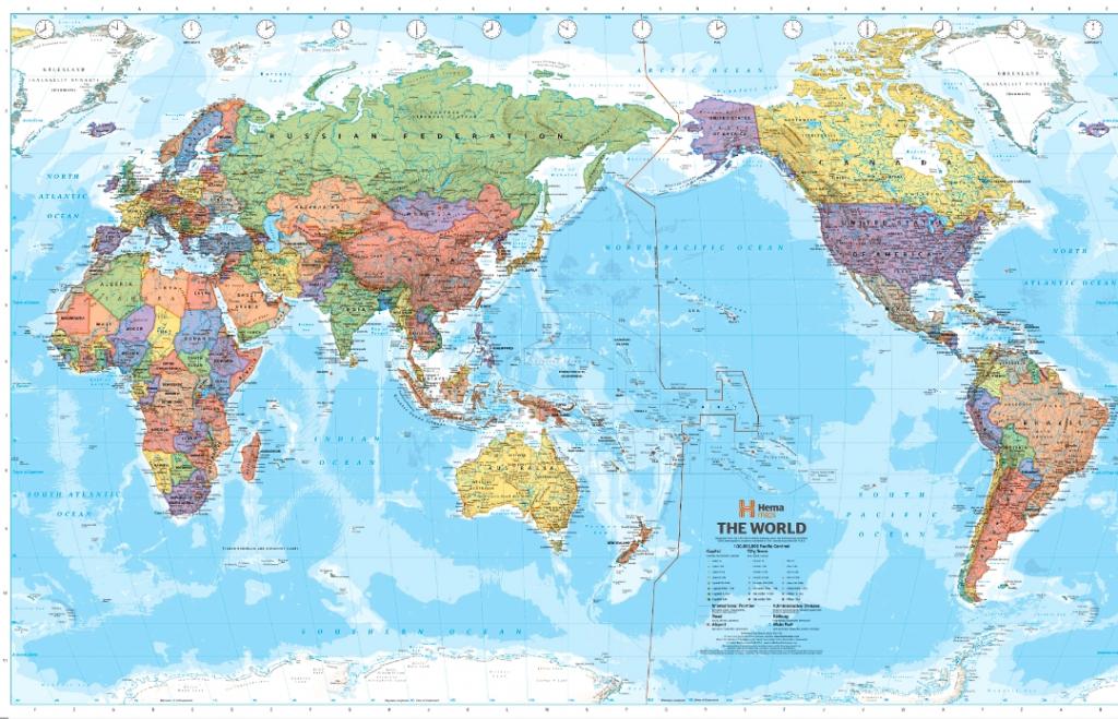 Карта мира не всегда выглядит привычным для нас образом. Многое зависит от ракурса и континента