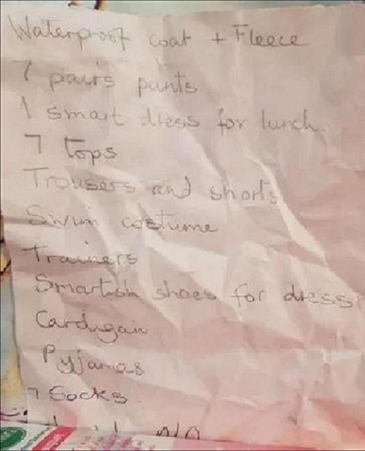 Бабушка дала детям список вещей: их мама поняла, как к ней относится свекровь