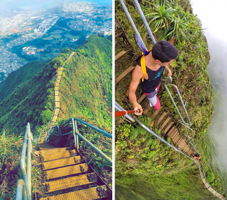 Невероятные лестницы мира, по которым немногие решатся пройтись: спуск по лестнице в форт в Индии может занять более 3 часов
