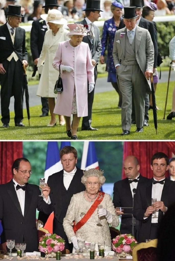 10 доказательств того, что жизнь в королевской семье - не сахар: все должны следовать за королевой, отдавать ей свои подарки, а подбородок всегда необходимо держать параллельно полу