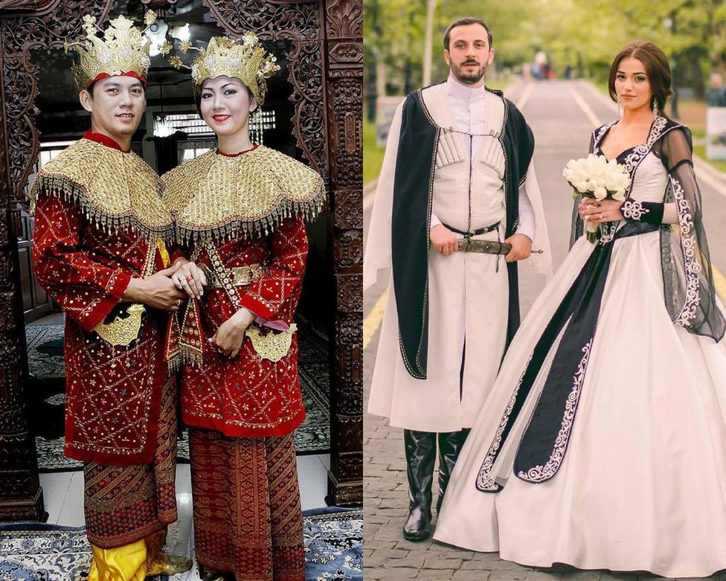 Как выглядят традиционные свадебные наряды в разных странах мира (фото)