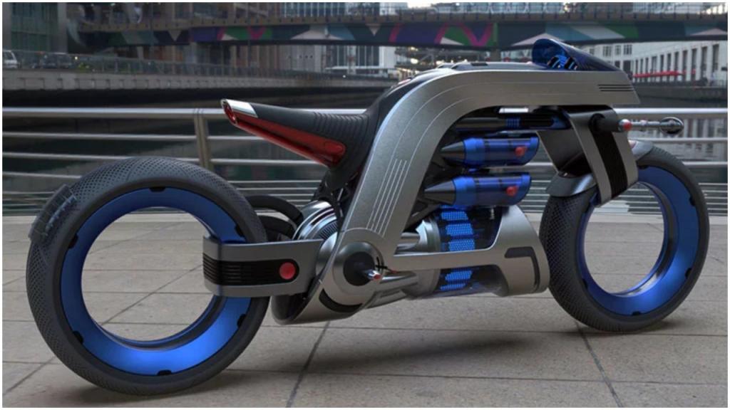 Дизайнер разработал концепцию электрического мотоцикла, основанного на безвентиляторной технологии пылесосов