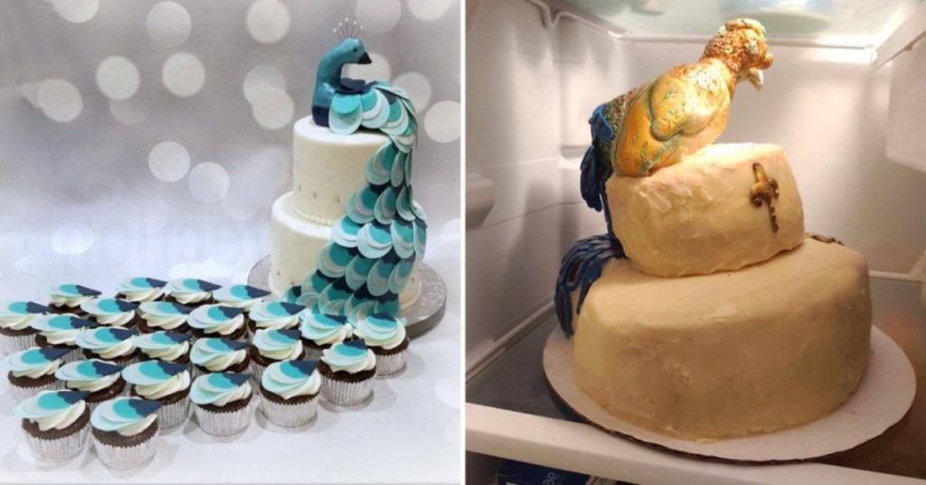 Невеста заказала торт на свадьбу, но от полученного десерта хочется плакать: фото из категории «ожидание/реальность»