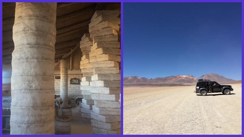 Девушка путешествовала по Боливии к соляному отелю. По дороге делала фотографии, от которых в восторге ее подписчики