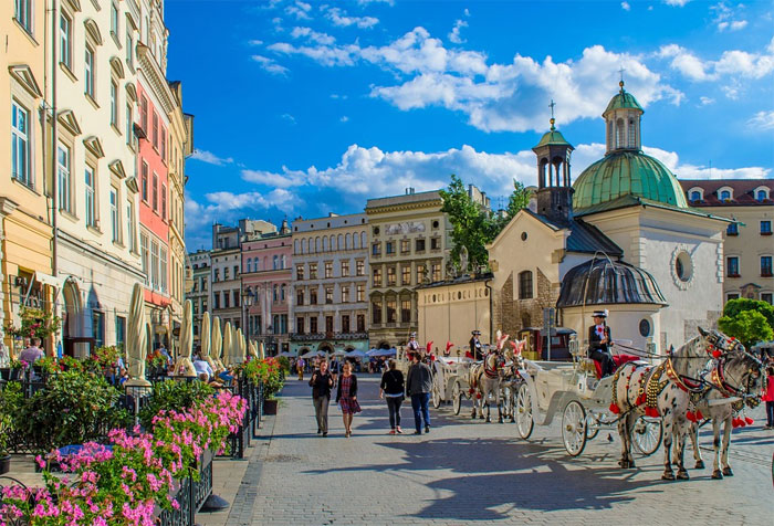 Британская ассоциация потребителей опубликовала список лучших городов для отдыха. Польский Краков лидирует третий год подряд