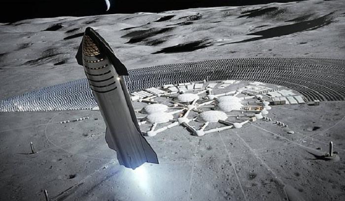 Илон Маск заявил о строительстве плавучих космодромов, с которых будут запускаться космические корабли на Луну и Марс