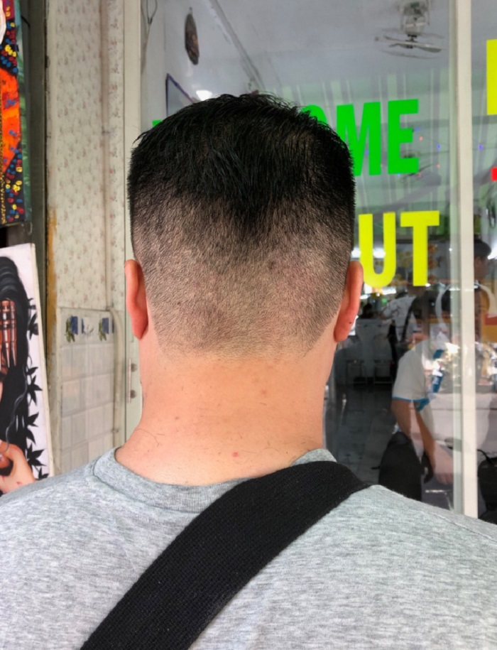 Японский турист, приехав во Вьетнам, решил подстричься и показал результат