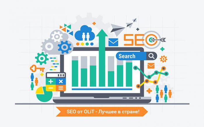 услуги компании OLIT - SEO-оптимизация и модернизация сайта 