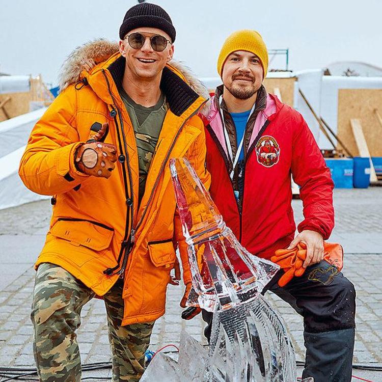 Гоша Куценко победил в конкурсе по вырезанию фигур изо льда