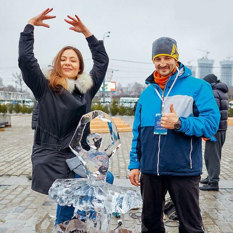 Гоша Куценко победил в конкурсе по вырезанию фигур изо льда
