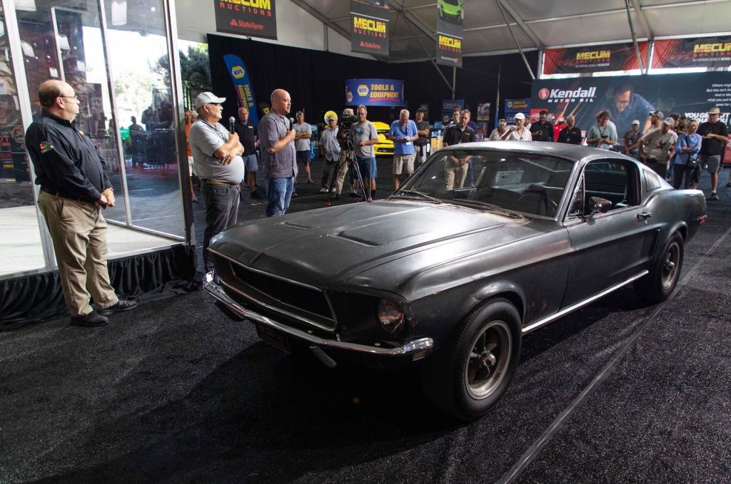 Культовый Ford Mustang 1968 года из боевика «Буллит» был продан за 3,74 млн долларов на аукционе
