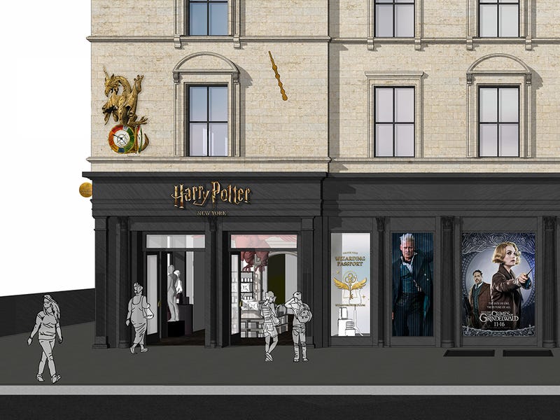 Фанаты «Гарри Поттера» и «Фантастических тварей» теперь смогут посетить фирменный магазин волшебных товаров в Нью Йорке