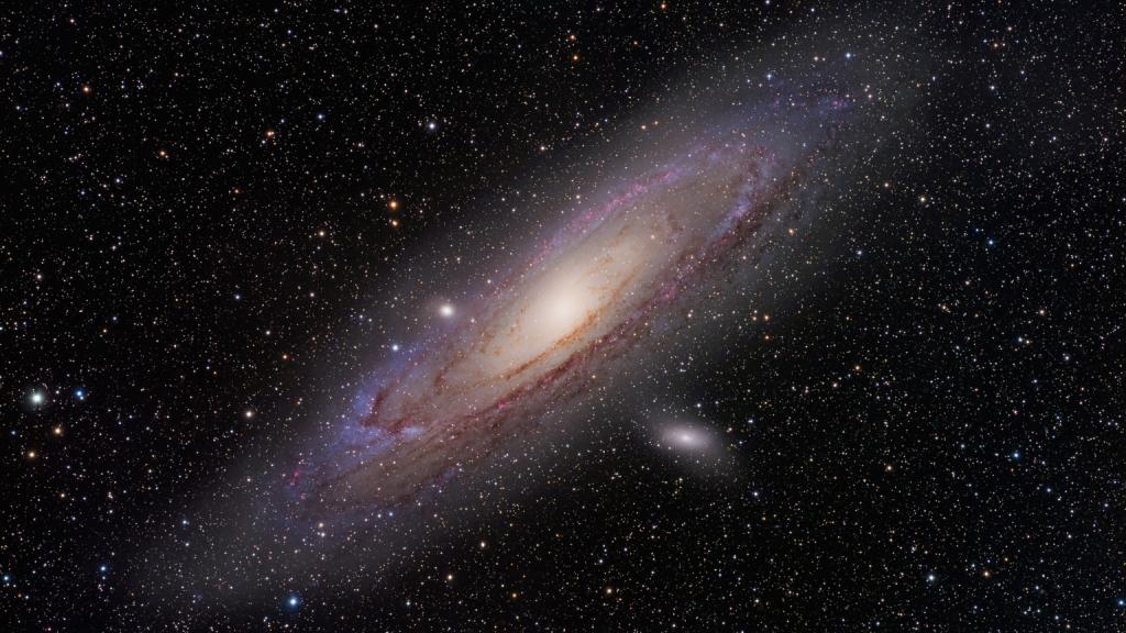 Красивые фото Галактики Рубина. Ее можно увидеть только через телескоп Хаббл