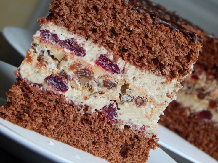 Торт "Импровизация" с изюмом - изысканный десерт с простым рецептом