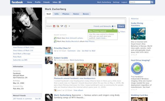 16 лет в Сети: как менялся дизайн Facebook со стремительным течением времени