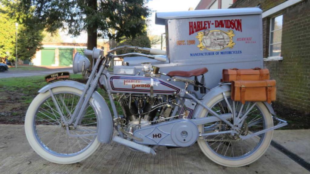 Почтовый трак Harley-Davidson 1916 года был полностью и очень детально восстановлен и выставлен на продажу за $45 000