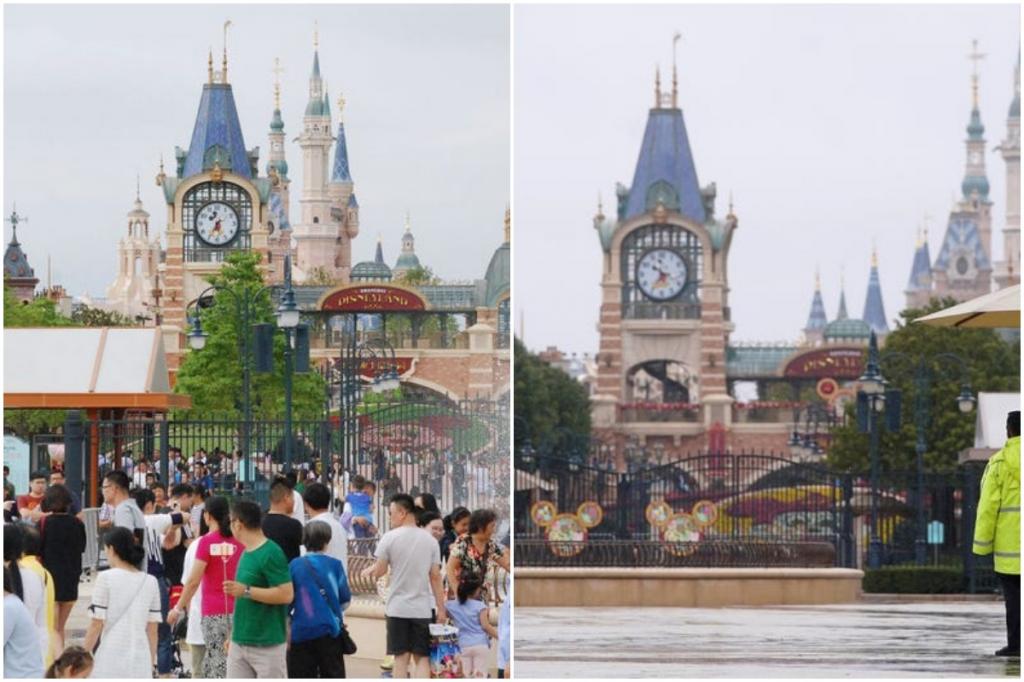 «До и после»: коронавирус превратил туристические достопримечательности Азии в города-призраки