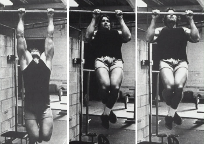 Серия домашних упражнений от Арнольда Шварценеггера и редкие фото актёра
