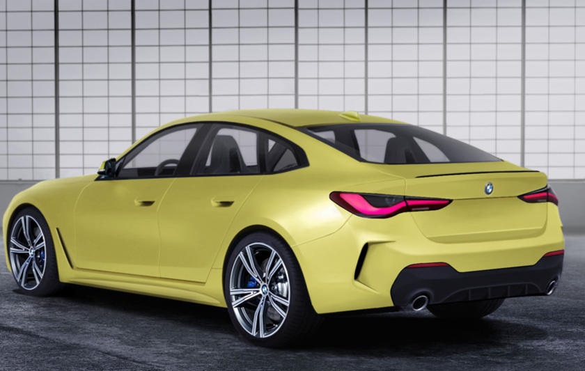 Художник Zer.o.wt предположил, как будет выглядеть новый BMW 4 серии Gran Coupe: его визуализация