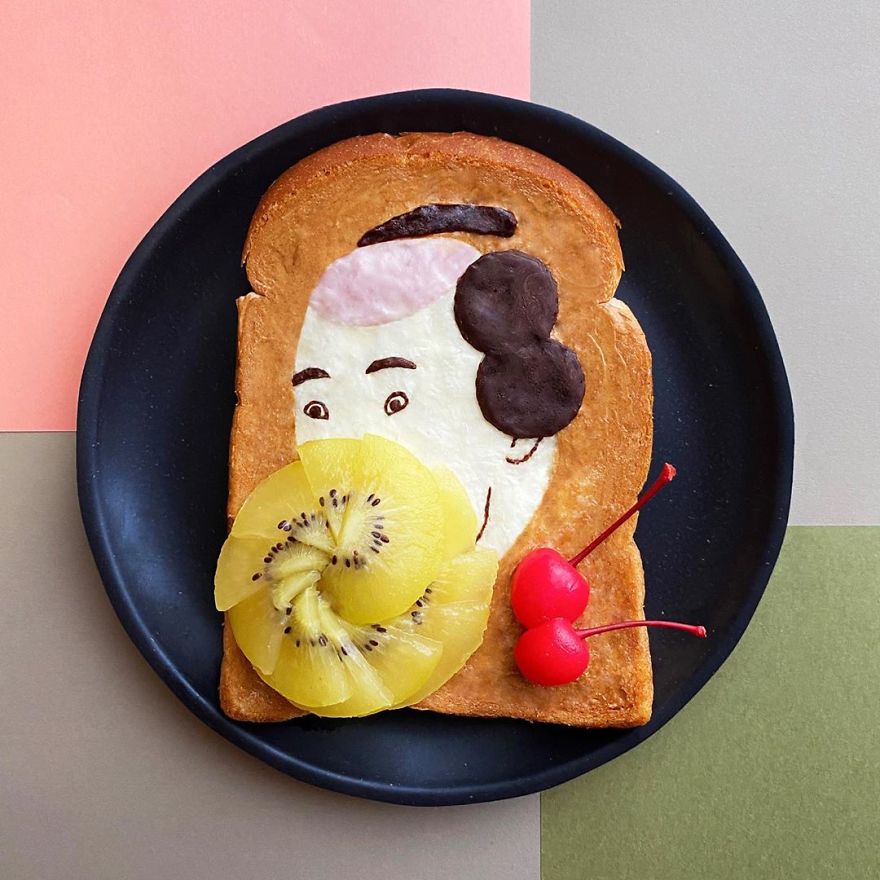 Даже есть жалко: японская художница создает бутерброды невероятной красоты
