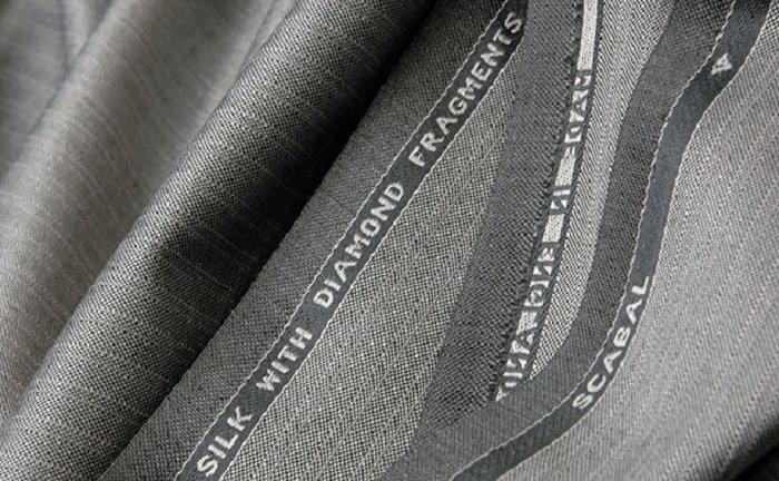 Текстильная компания в Бельгии выпускает ткани с алмазной крошкой