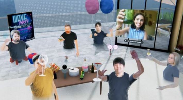 Виртуальная реальность workspace startup Spatial предлагает бесплатную версию для пользователей. Все, что вам нужно, - это веб-браузер