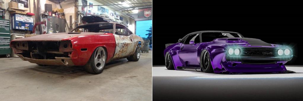 Шасси Dodge Viper плюс кузов Dodge Challenger: на шоу готовится красавица Highway Star от Hemi Autoworks и Ellsworth Racing