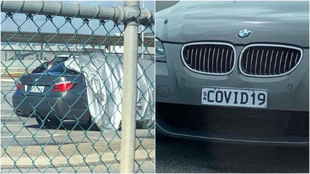Автомобиль с номером COVID 19 озадачил сотрудников аэропорта Аделаиды: впервые заметили машину в феврале 2020 года