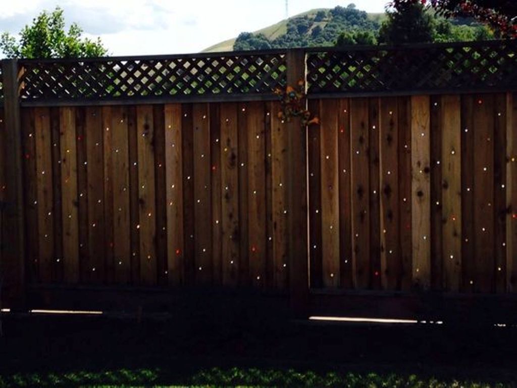 Соседи посмотрели на мой забор и пошли украшать свой: теперь вся улица блестит