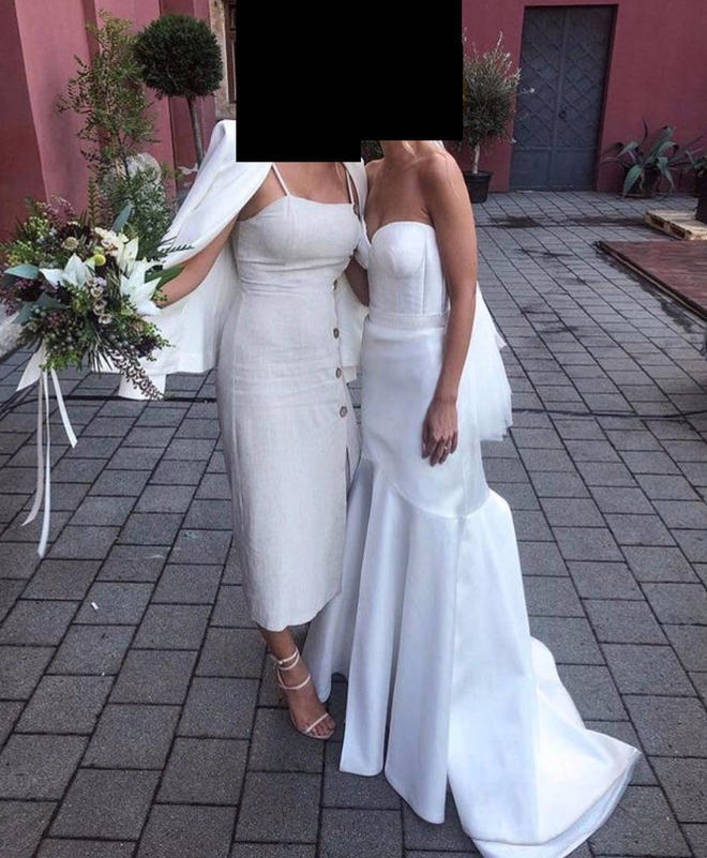 Гостья пришла на свадьбу в белом платье. После церемонии невеста написала ей благодарственное письмо