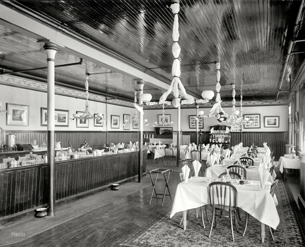 Официантами могли быть только мужчины: интересные факты о первых американских ресторанах