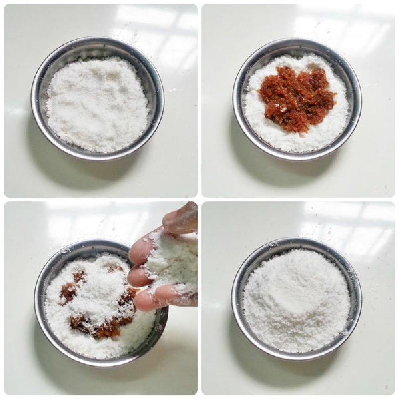 Рисовые лепешки со сладкой кокосовой начинкой: детей от лакомства не оторвать