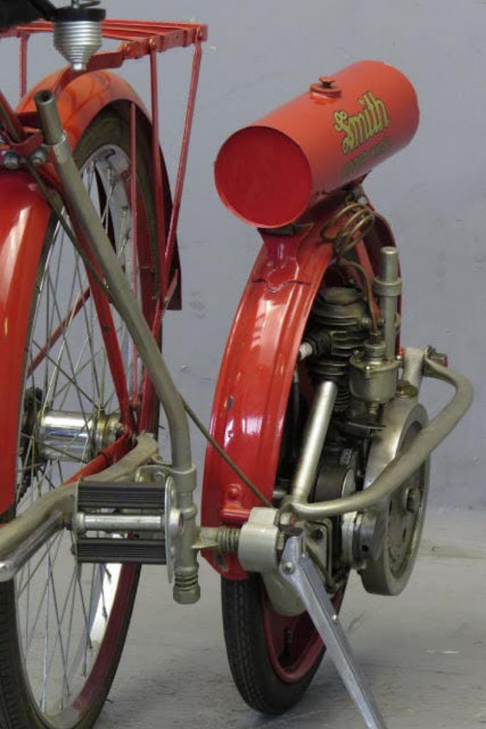 Третье колесо: более ста лет назад Смит разработал необычное мотор-колесо для велосипеда