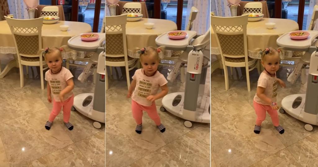 Красотка, еще и танцует: Лера Кудрявцева показала, как умеет двигаться ее дочь (видео)