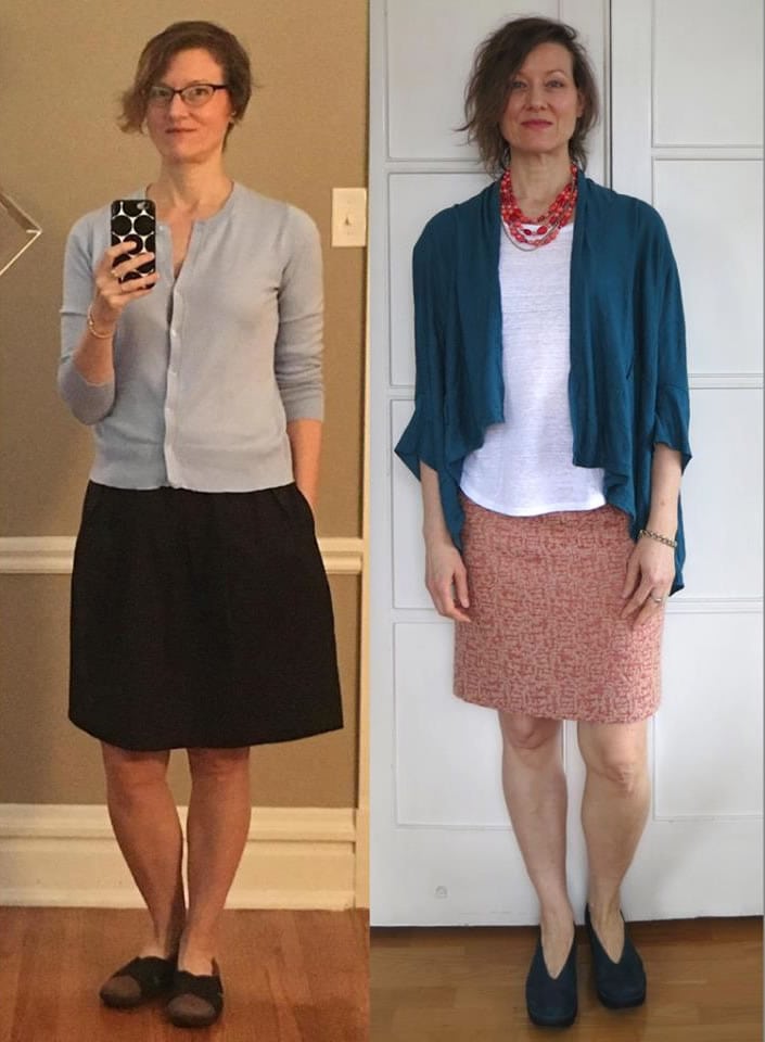 Новый стиль способен сотворить чудеса: женщины показали фото до и после того, как начали носить другую одежду