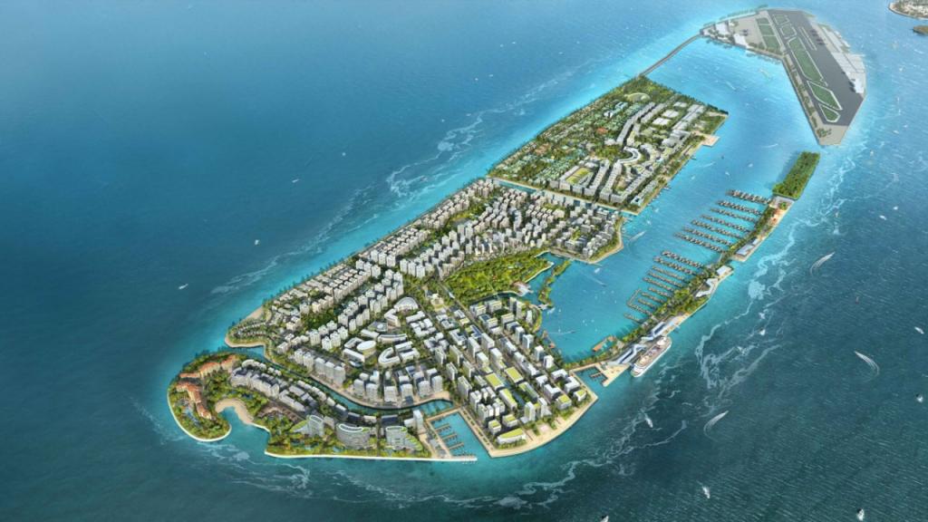 Остров Хулхумале - надежда Мальдив на выживание в условиях постоянного повышения уровня океана