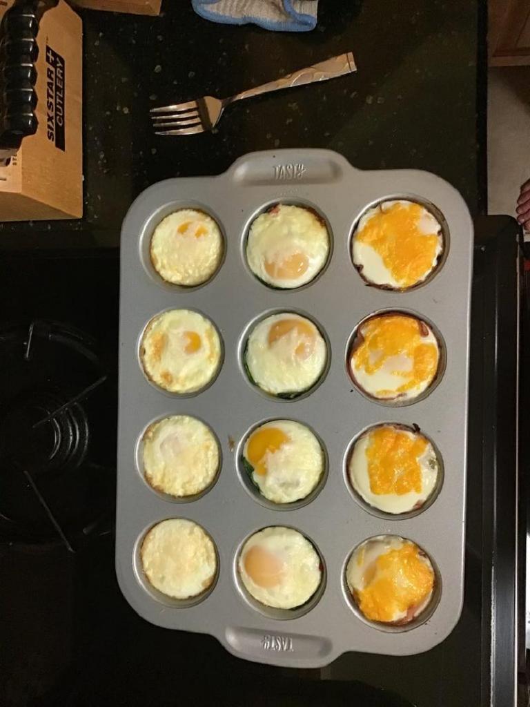 Ни грамма теста: на завтрак готовлю сытные кексы из ветчины и яиц. Отлично насыщают и не вредят фигуре