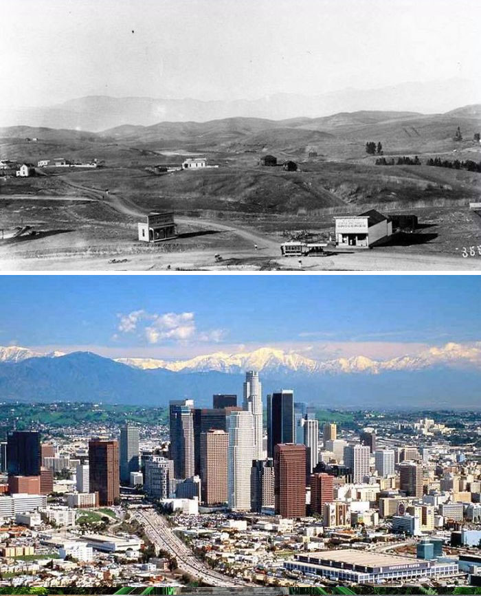 Как сильно время меняет облик современных городов: 10 фотографий "тогда и сейчас"