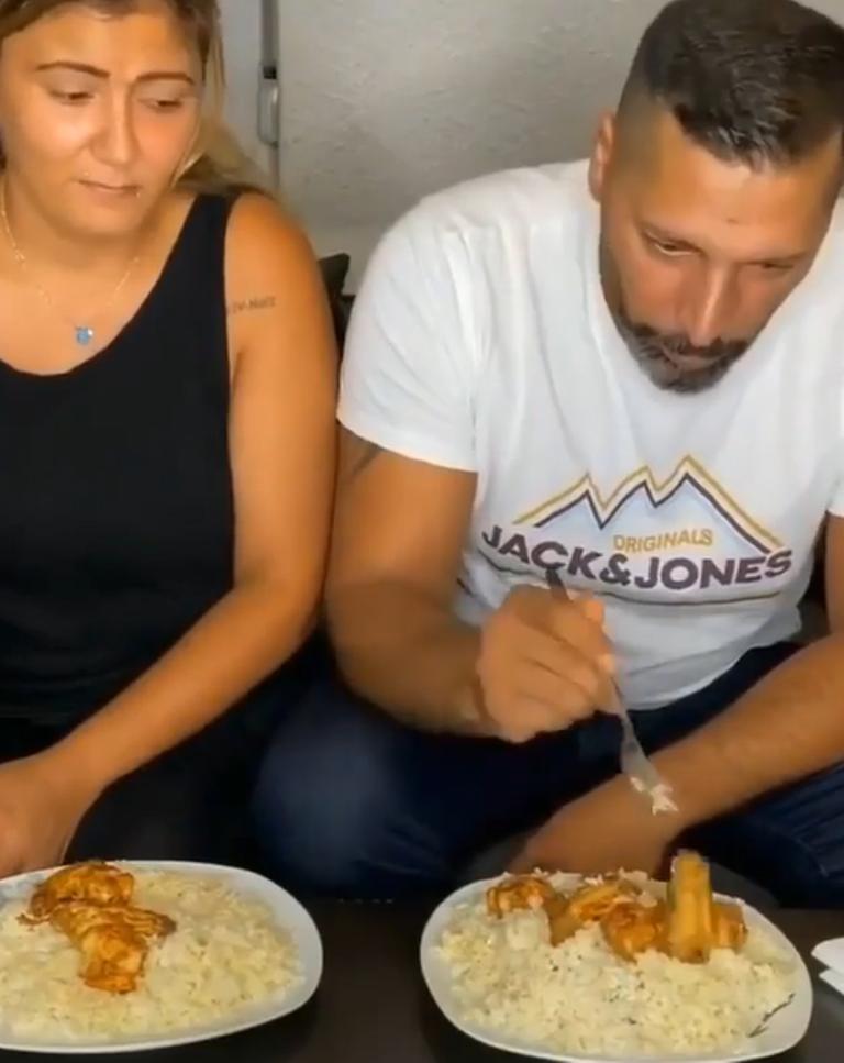 Муж поменялся тарелками со своей женой: в порции супруги он "откопал" сюрприз