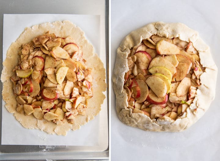 Нашла рецепт восхитительного осеннего десерта: яблочная галета, которую приготовить проще пирога