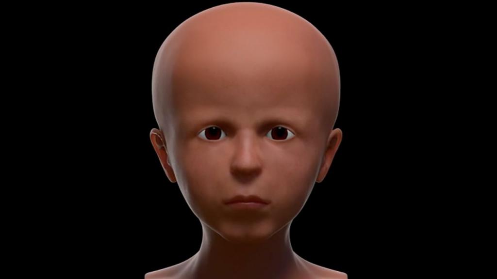 Компьютерная томография помогла воссоздать внешность мумифицированного мальчика