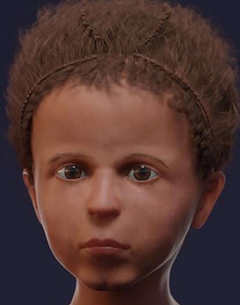 Вот как выглядел ребенок из Древнего Египта: ученые с помощью сканера восстановили портрет мумии