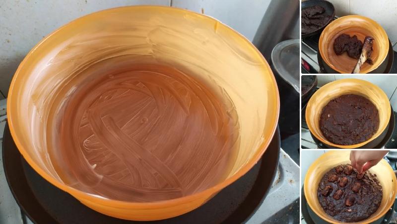 Шоколадно-финиковый десерт с миндалем: необычная сладость, которую дети могут взять в школу на перекус