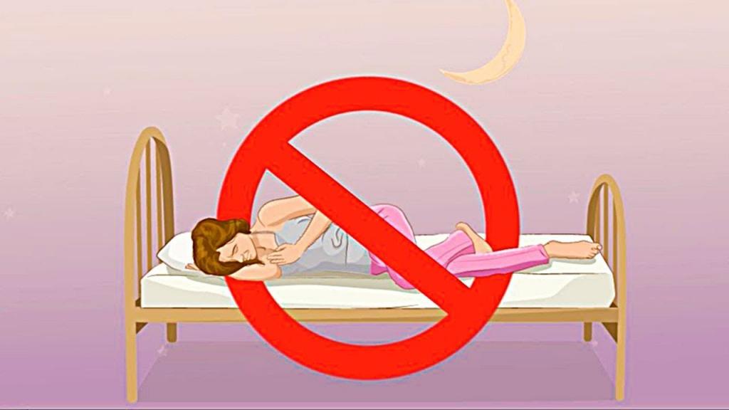 Проблемы, с которыми можно столкнуться, если все время спать на правом боку (проблемы с пищеварением не единственное последствие)