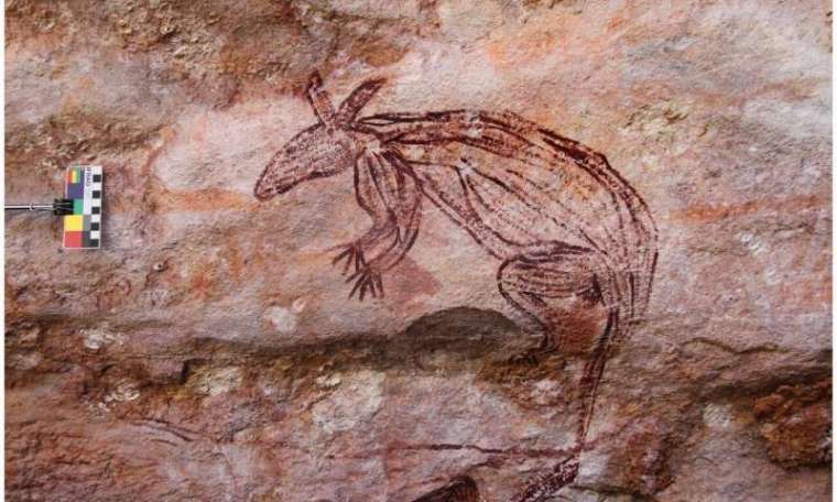 "Окно в прошлое": австралийские ученые обнаружили наскальные рисунки возрастом около 10 000 лет (фото)