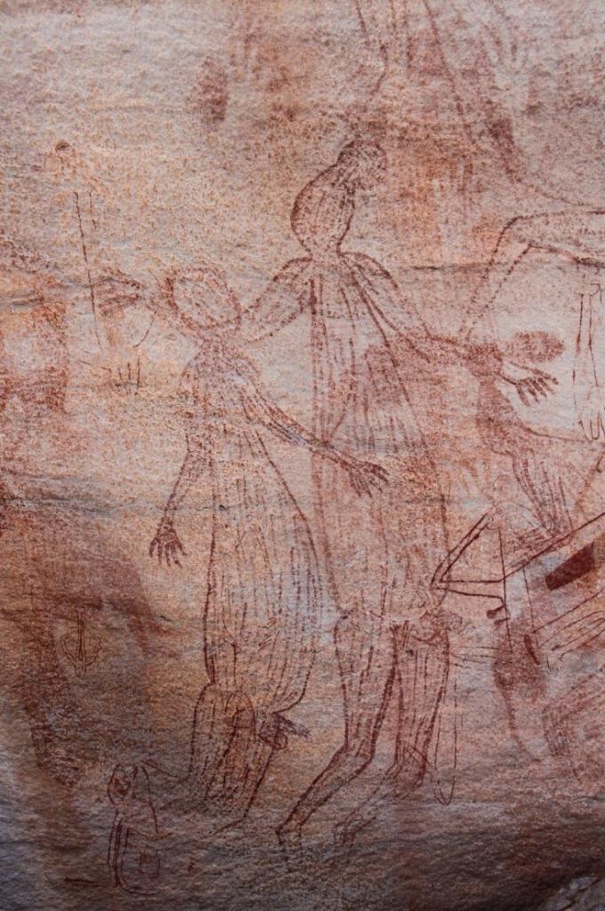 "Окно в прошлое": австралийские ученые обнаружили наскальные рисунки возрастом около 10 000 лет (фото)